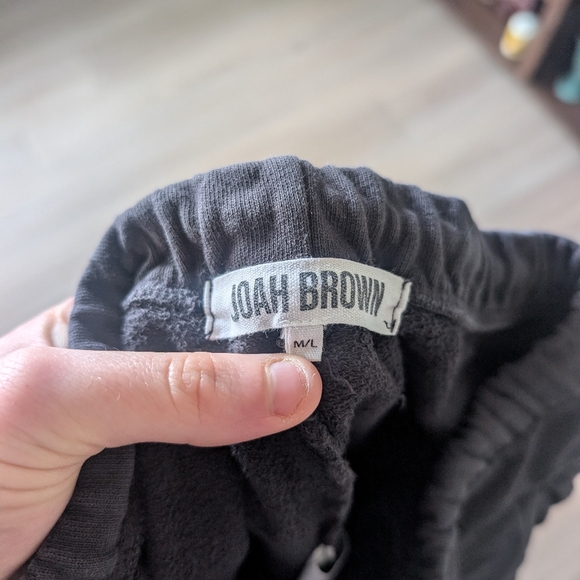 Joah Brown Joggers - Black - Picture 3 of 4